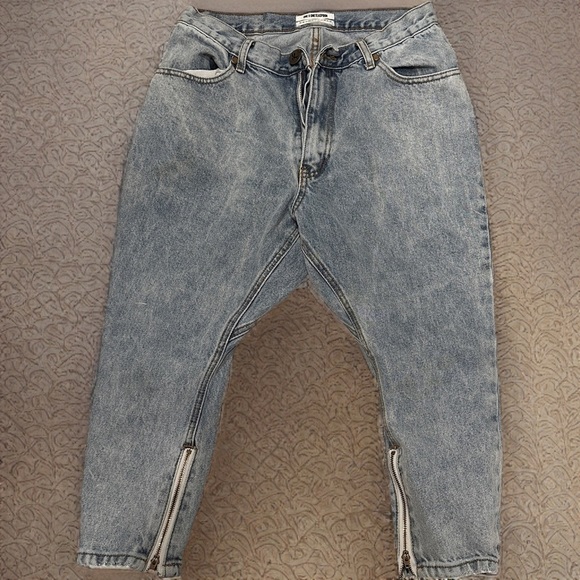 one teaspoon kingpins drop crotch low waist jeans Size 25 - Picture 2 of 10
